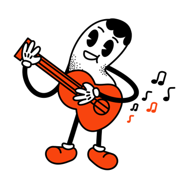 Strumming the G7 chord