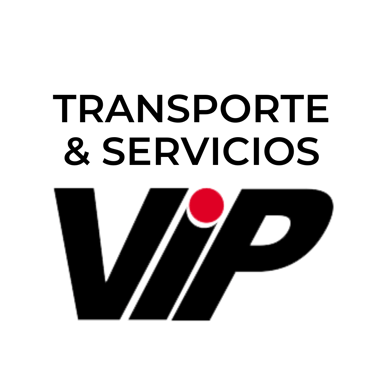 LOGO TRANSPORTE & SERVICIOS VIP