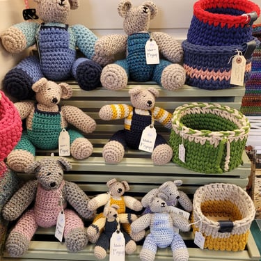 Angela Myers crochet teddy bears