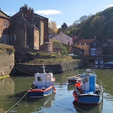 Staithes harbour