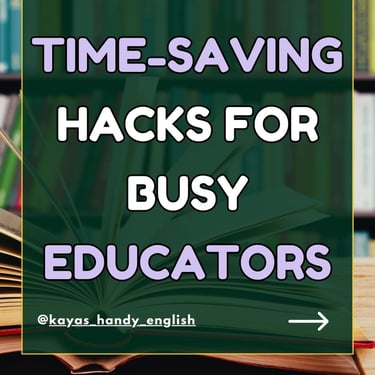 time management for teachers