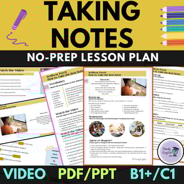 BACK TO SCHOOL education video-based listening, speaking, vocabulary
