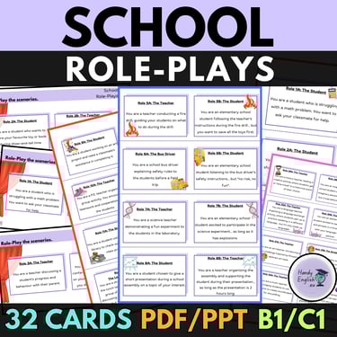 back to school role plays improv drama club
