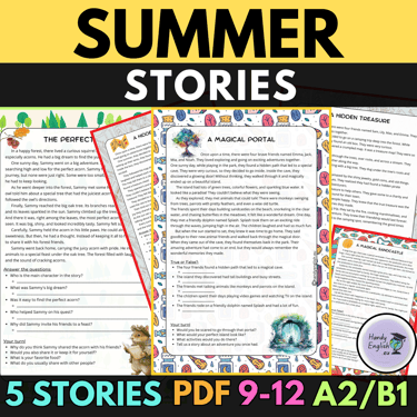 Summer Stories: Reading comprehension