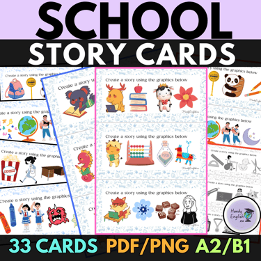 Story Cards: Back to School