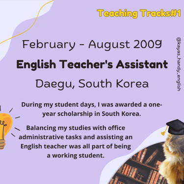 Teaching English abroad
