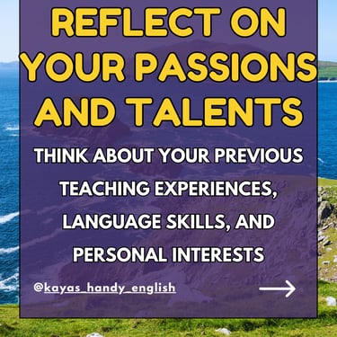 training for esl teachers: how to find your niche in english teaching