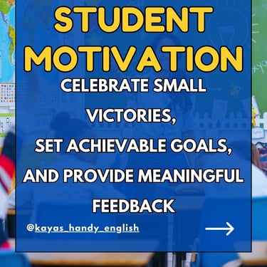 training for ESL/EFL Teachers: student motivation