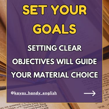 how to choose materials for your ESL lessons