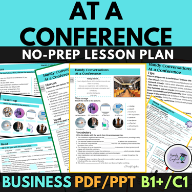 Business English: At a Conference