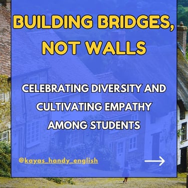 Diversity in Education and teaching English