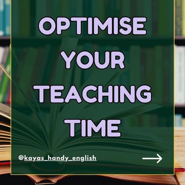 time management for teachers