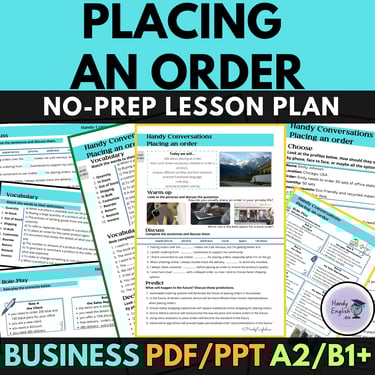 Business English: Placing an Order