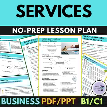Business English: SERVICES