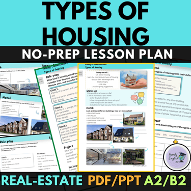 Real Estate: Types of Housing ESL Lesson Plan