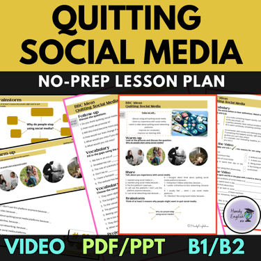 BACK TO SCHOOL Social Media video-based listening, speaking, vocabulary