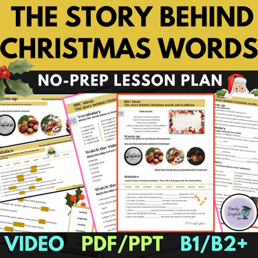 BBC Ideas - The story behind Christmas words and traditions: Video-Based