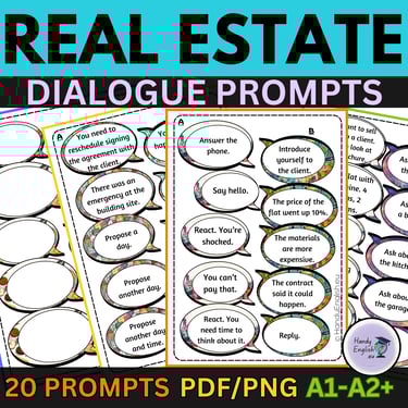 REAL ESTATE BUSINESS ENGLISH dialogues for beginners