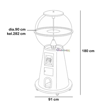 Sewa gashapon – Giant Gashapon untuk event & brand activation