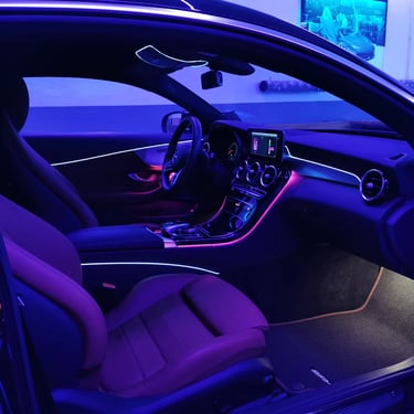 mercedes c klasse ambientebeleuchtung