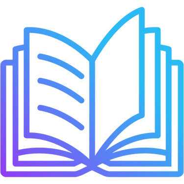 ector icon of an open book symbolising recommended reading or learning resources