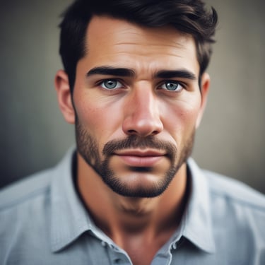 man standing near balcony