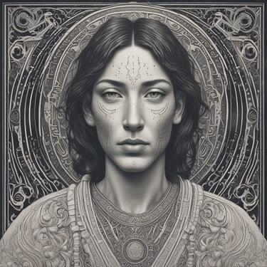 A group of people is gathered inside a dimly lit room with large windows. A medical professional wearing a mask is seated and attending to a child while others, including women and an elderly person, are either seated or standing nearby. The interior has plain walls, and there appears to be a consultation taking place.