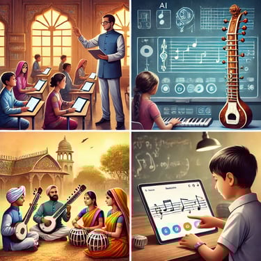 Children worldwide get in touch with AI linked compositions and devices