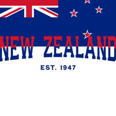 a flag of new zealandia with the flag of new zealand