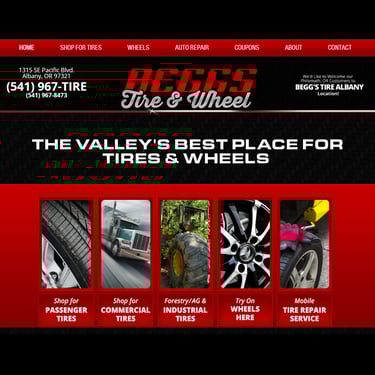 Beggs Tires Copywrite/Ad