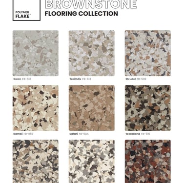 Torginol Polymer Flake Epoxy - Brownstone1