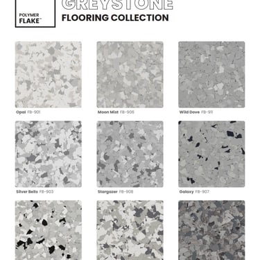 Torginol Polymer Flake Epoxy - Greystone