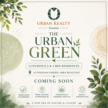 THE URBAN GREEN MIRA ROAD EAST, THE URBAN GREEN, POONAM GARDEN, MIRA ROAD EAST