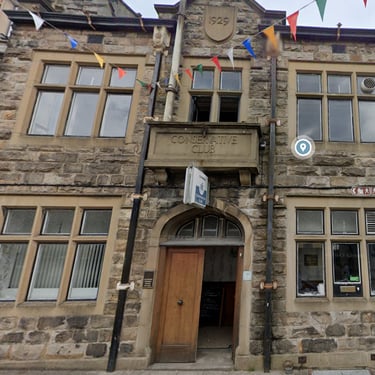 The Masonic rooms at the Conservative Club Clitheroe