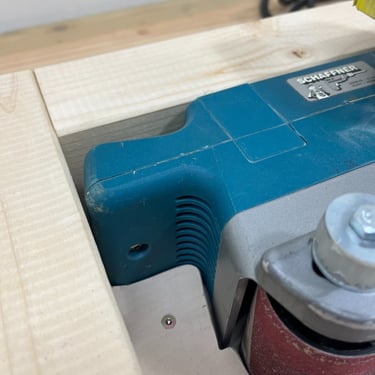 Beltsander jigg, Driftingonkey, Class Globe 5.80, Hull # 208D