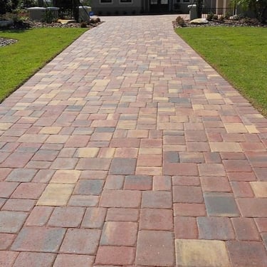 driveway brick pavers pressure cleaning
