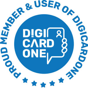 DigiCardOne proud member badge