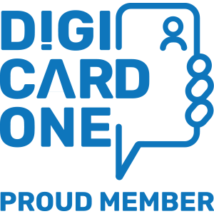 DigiCardOne proud member badge