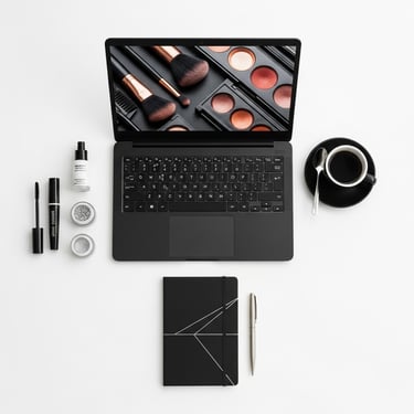 Digital workspace for graphic designer