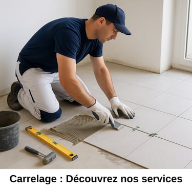 Service de carrelage