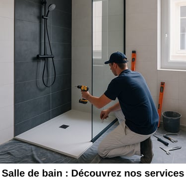 Service de pose de salle de bain