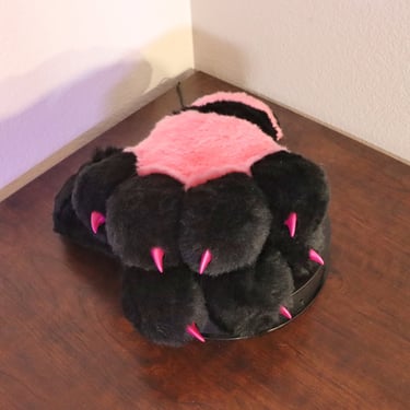 Hand paws for a dragon suit made by Teto Creations