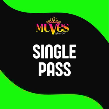 A text with Single Pass sign, it is for a losseles pass for a lesson