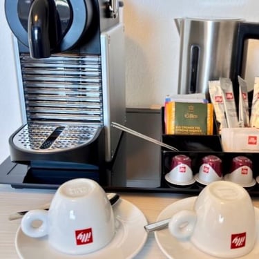 Hotel DunenNest - Nespresso-Kapselmaschine mit illy Kapseln