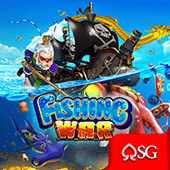 fish fishing war spade gaming logo