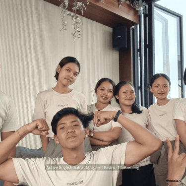 Active English Bali at Margaret Bistro, Tibubeneng