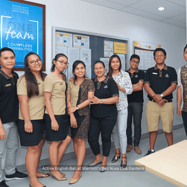 Active English Bali at Marriott’s Bali Nusa Dua Gardens