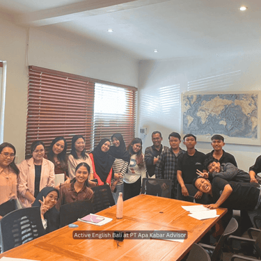 Active English Bali at PT Apa Kabar Advisor