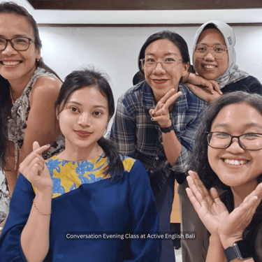 Conversation Evening Class at Active English Bali
