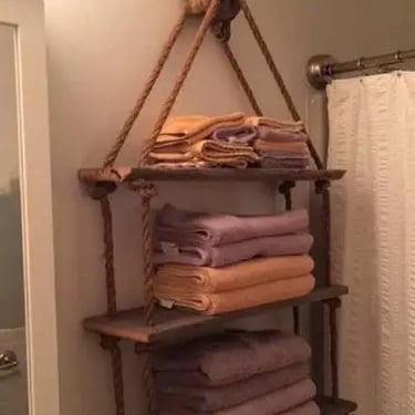 Étagère murale salle de bain 